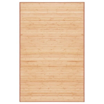 vidaXL bambusvaip 100 x 160 cm, pruun
