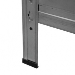 DRABEST metallist riiul 180x40x90 cm, kuni 120 kg!