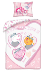 Laste voodipesukomplekt Peppa, 2-osaline