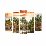 Viieosaline reproduktsioon Palmide vahel