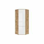 Nurgakapp BRW Nuis, valge/pruun