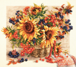 Tikkimiskomplekt Magic Needle "Rowanberries Garland " 40-76