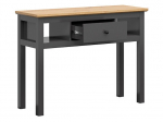 Kosmeetikalaud BRW Hesen, hall/pruun