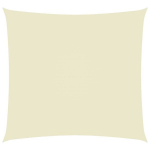 vidaXL oxford-kangast p&auml;ikesepuri, ristk&uuml;likukujuline, 2,5 x 3 m, kreemjas