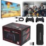 (32GB 15500 m&auml;ngu) X2 Plus 64G 30000 Game GD10 Pro Game Stick 3D HD retro videokonsool Beleidi kontroller TV 50 emulaator PS1/N64/DC-S