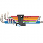 Wera kuuskantv&otilde;tmete komplekt 3950/9 Hex-Plus Multicolour Imperial Stainless 1