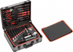 Gedore t&ouml;&ouml;riistak&auml;ru punane Tool Set ALLROUND Aluminium Case 138 Tools