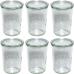 Weck purgid Mold Jar Set of 6, 850ml