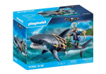 Playmobil klotsid Giant Shark with Pirate