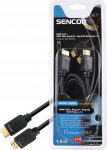 SAV 165-015 HDMI M-M 1,5M v1.4 PG SENCOR