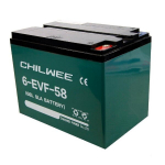 Elektrilise t&otilde;ukeratta pliiaku 12V, 58Ah