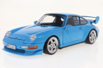 Diecast mudel SOLIDO S1810101 PORSCHE 911 (993) CLUBSPORT RIVIERA BLUE 1997 1/18