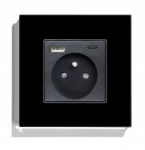 Klaasist &uuml;ksik usb a+c pesa quick charge 20w qc 3.1a kontakt 16a