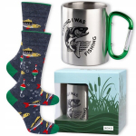 Puuvillased meeste sokid Kruus Kalap&uuml;&uuml;k Soxo kingitus Isale kalamehele