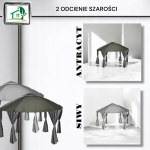 Paviljon Fluxar home TN-1079, 368x368cm, hall