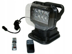 Led otsingulamp kaugjuhtimisega, must, puldiga, 50w, p&ouml;&ouml;rlev