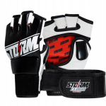 Stormcloud Mma kindad Tempest, must/punane, 4oz, L