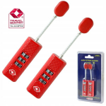 Tsa s&uuml;steemiga tabalukk koodiga, kohvri lukustus, pagasile, 2 tk