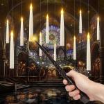 12tk ujuv k&uuml;&uuml;nal led halloween harry potter magic wand