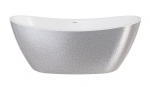 Vann Besco Ayla Glam Silver, 170 x 80 cm, kroomitud sifoon