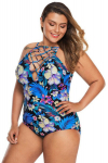 &Uuml;hes t&uuml;kis ujumistrikoo Floral Teddy naistele, M