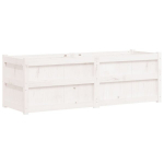 aia taimekast，&otilde;iepott，lillepott, valge, 150 x 50 x 50 cm, m&auml;nnipuit CFE59451