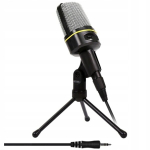 Mikrofon statiivi hoidikuga kolmjalg minijack 3.5mm