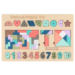 Puidust pusle Various Puzzle Toys