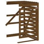 Puidust pikendus pr&uuml;gikastile, 78x91,5x128,5 cm, meekarva pruun