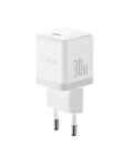 S&uuml;learvuti laadija Seina kiirlaadija Palm 30W USB-C QC3.0 PD3.0 koos USB-C kaabliga 1m, valge