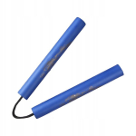 Vahtnunchakud treenimiseks Hiina nunchakud M&auml;nguasjad Nunchuck koos n&ouml;&ouml;riga Sinine