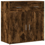 puhvetkapp，lisakapp, suitsutatud tamm, 79x38x80 cm, tehispuit CFE971262