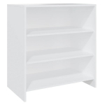 puhvetkapp，lisakapp, valge, 70 x 40,5 x 75 cm, puitlaastplaat CFE820588