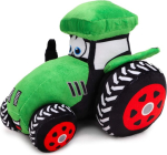 20 cm pl&uuml;&uuml;sist talutraktor - magamistoa kaunistus poistele ja t&uuml;drukutele (roheline)