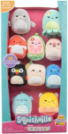 Squishville Sqm0447 - 10 j&otilde;uluteemalise &uuml;lipehme mini Squishmallows 5 cm pl&uuml;&uuml;skuju komplekt