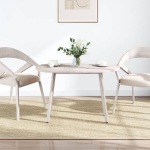 lauaplaat，Lauapind，Laua peal, valge, 90 x 45 x 2,5 cm, m&auml;nnipuit, ovaalne CFE256627