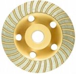 Lihvketas betoonile ja kivile, topsikujuline turbo teemant, 125 mm