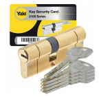 Ukse s&uuml;damik Yale 30/30 messing, sertifitseeritud, klass 6d