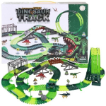 Dino Track Controlled Car Racing Dinosaur Park 275, Dino takelis valdomas automobilių lenktynių dinozaurų parkas 275