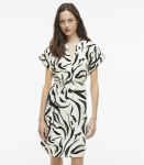 Vila naiste kleit 14101673*01, naturaalvalge/must 5715360654811