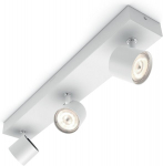 Philips Myliving Star Warmglow 1 pirniga kohtvalgusti, 500 lm, metall, 4,5 W, integreeritud, valge, 11 x 11 x 8,5 cm, 5624031p0