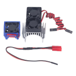 Rc 5v jahutusradiaatori ventilaatori komplekt traxxas slash 4x4 vxl rc-autole, t&otilde;hus mootori jahutus, veekindel alumiiniumisulamist rc-mootori ventilaator armastajatele (h&otilde;bedane)