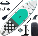 Aqua Plus 15 cm paksusega t&auml;ispuhutav Sup-laud igale oskustasemele, aerulaud, aer, pump, Isup reisikott, jalutusrihm, &otilde;larihm, noortele, t&auml;iskasvanutele