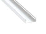DUAL alumiiniumprofiil LED ribadele - valge - 2m