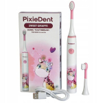 Laste elektriline hambahari PixieDent Sweet Giraffe, roosa, 3&ndash;6 a. ja 6+ a., koos 2 otsikuga
