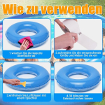 Hongtaisheng basseini remondikomplekt, isekleepuvad basseini paigad vee all, tpu vesivoodi remondikomplekt kaabitsaga, 10.8 cm x 200 cm veekindel teip t&auml;ispuhutavale paadile, l&auml;bipaistev