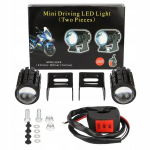 Mini Led mootorratta prožektor Dual Color 12v veekindel