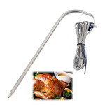 Grilli sond, grilli asendussond, asendussondide temperatuuriandur, lihasond, liha temperatuuriandur, temperatuurivahemik kuni 250 &deg;c, grilli tarvikud, &uuml;hildub grilliga