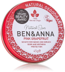 Kreemjas deodorant purgis Ben&Anna Pink Grapefruit, 45 g