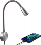 Acegoo Led-lugemislamp koos Usb-c laadijaga, reguleeritav valgus